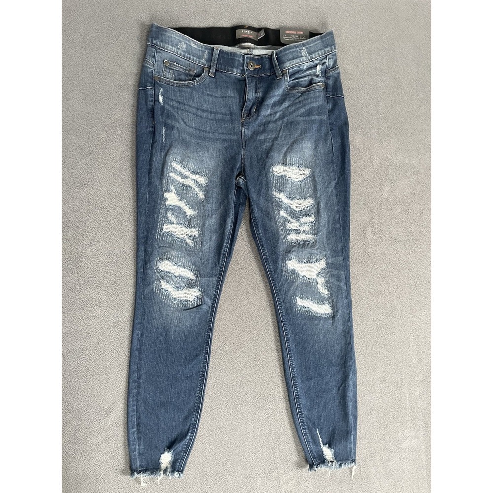 Torrid Bombshell Skinny Premium Stretch Jeans Size 16r New!